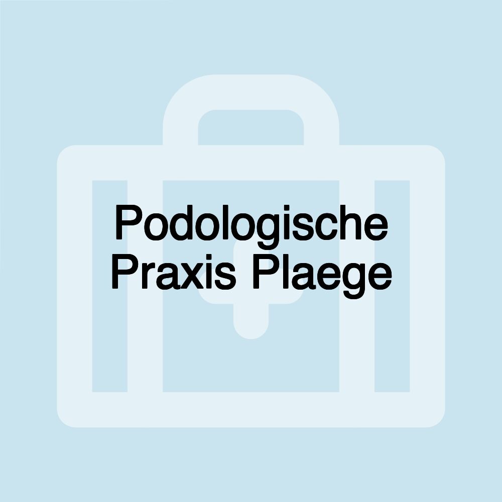 Podologische Praxis Plaege