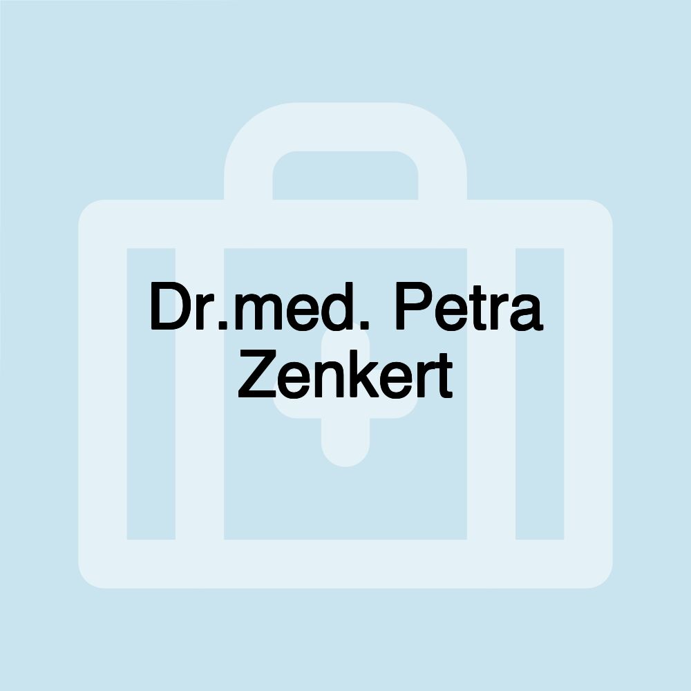 Dr.med. Petra Zenkert