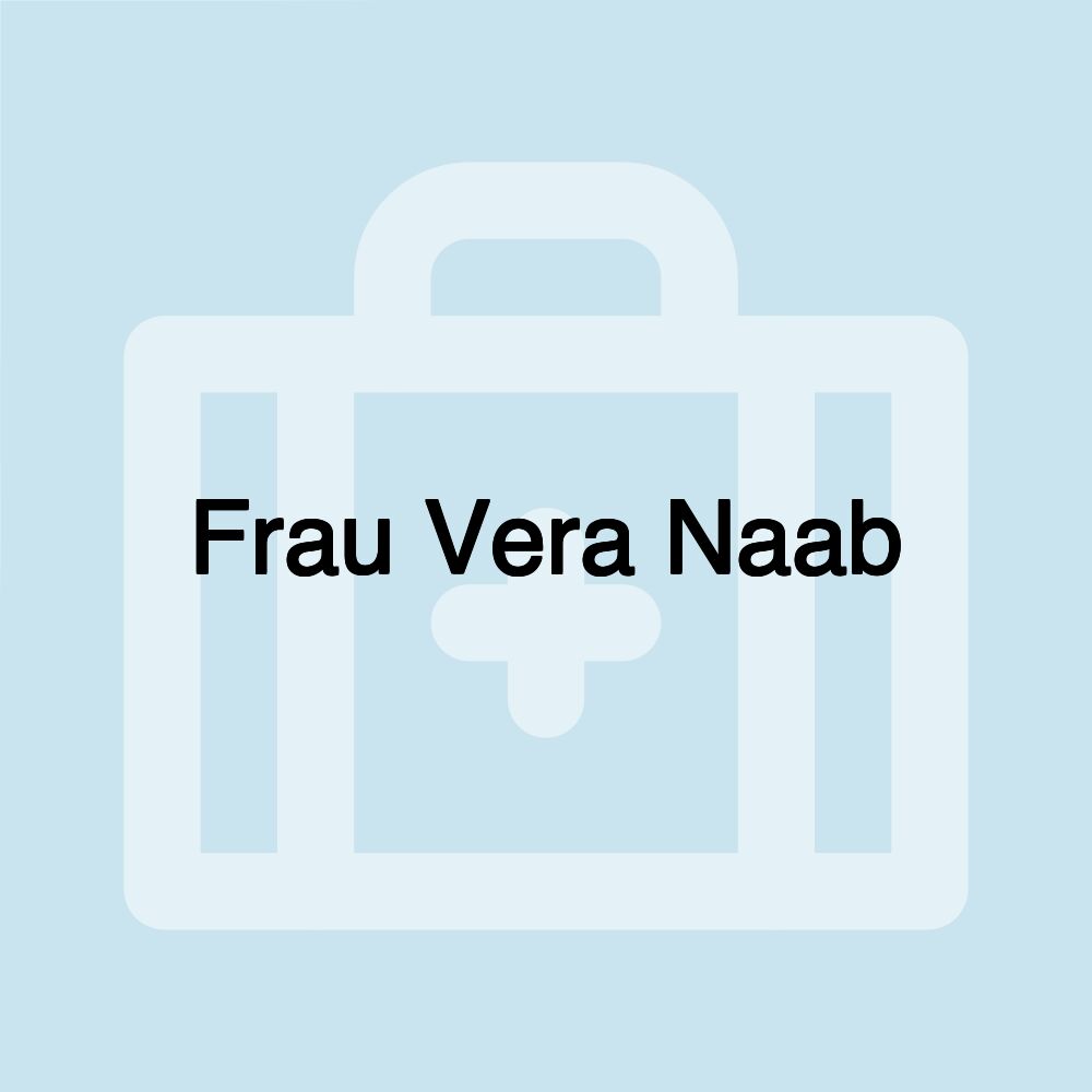 Frau Vera Naab