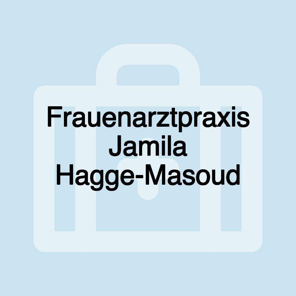 Frauenarztpraxis Jamila Hagge-Masoud