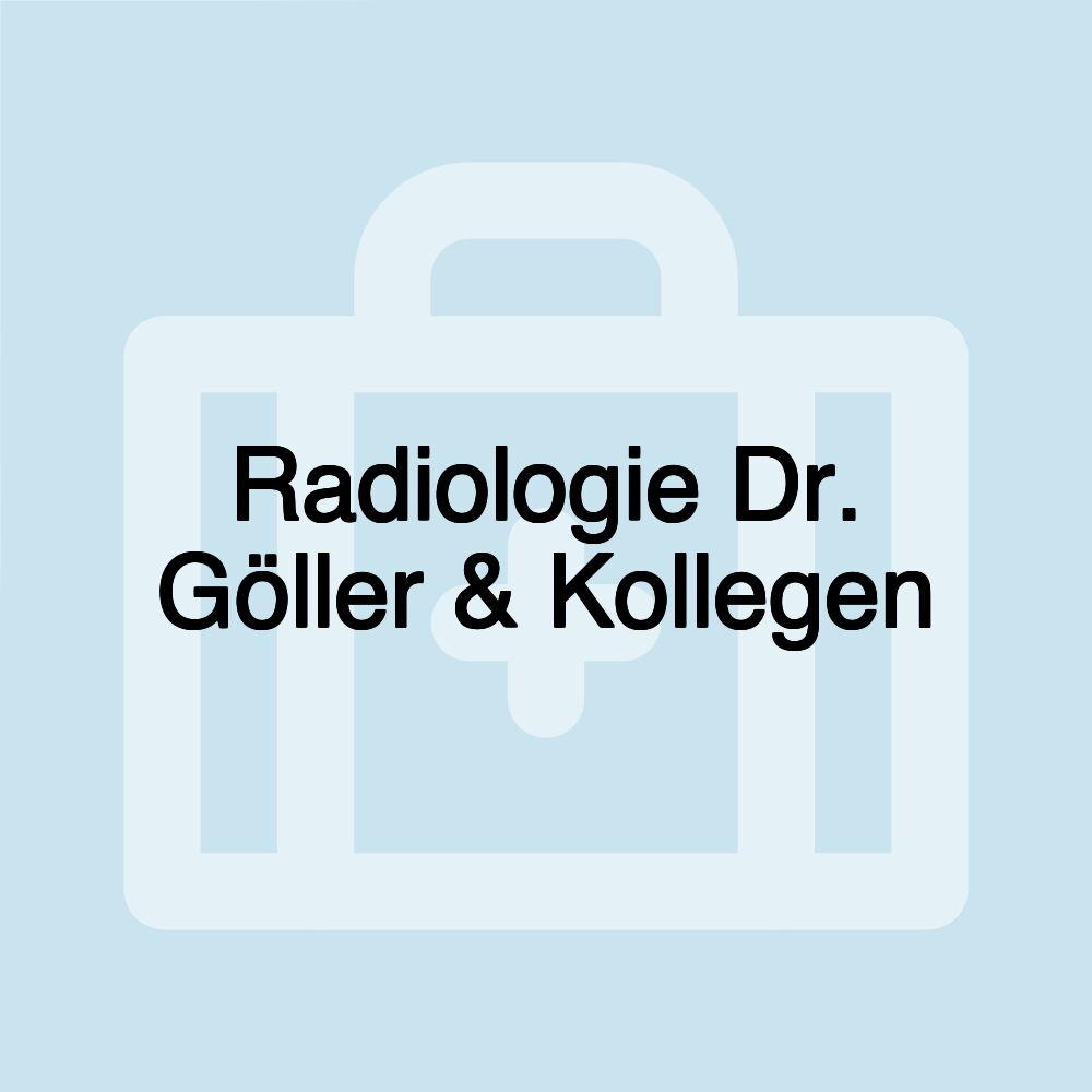 Radiologie Dr. Göller & Kollegen