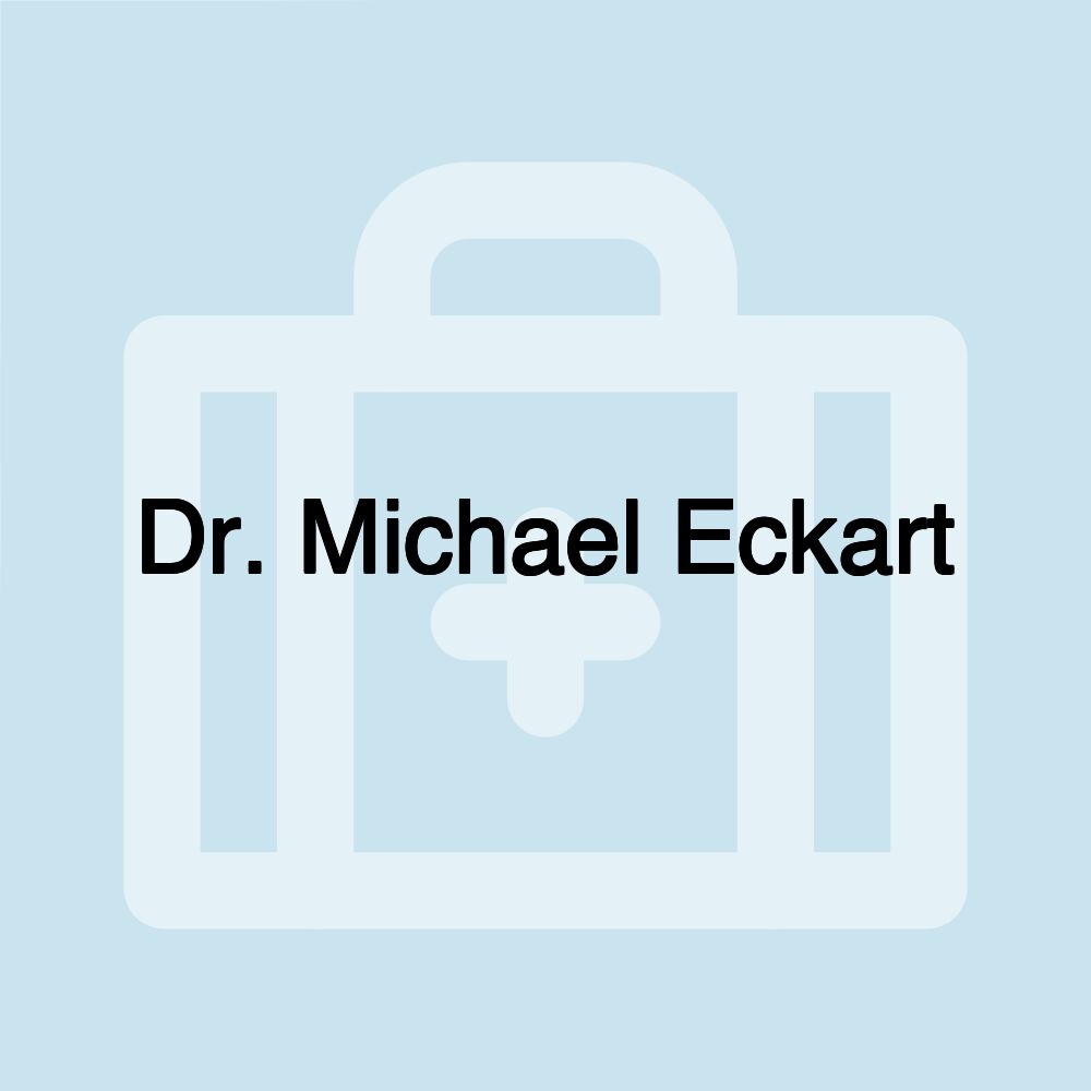 Dr. Michael Eckart