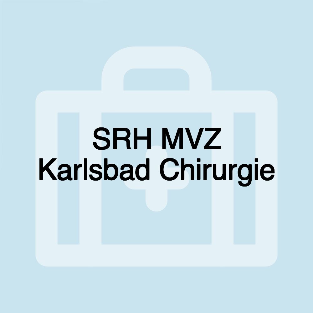 SRH MVZ Karlsbad Chirurgie