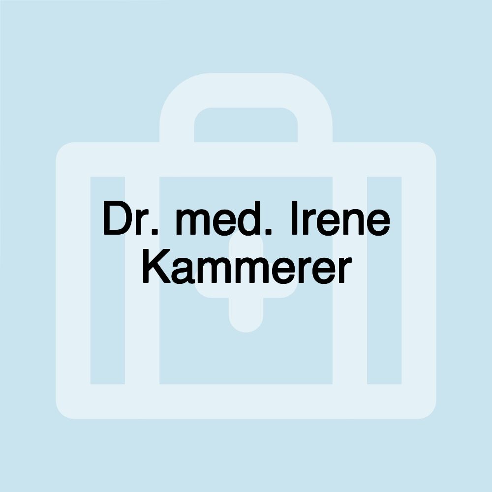 Dr. med. Irene Kammerer