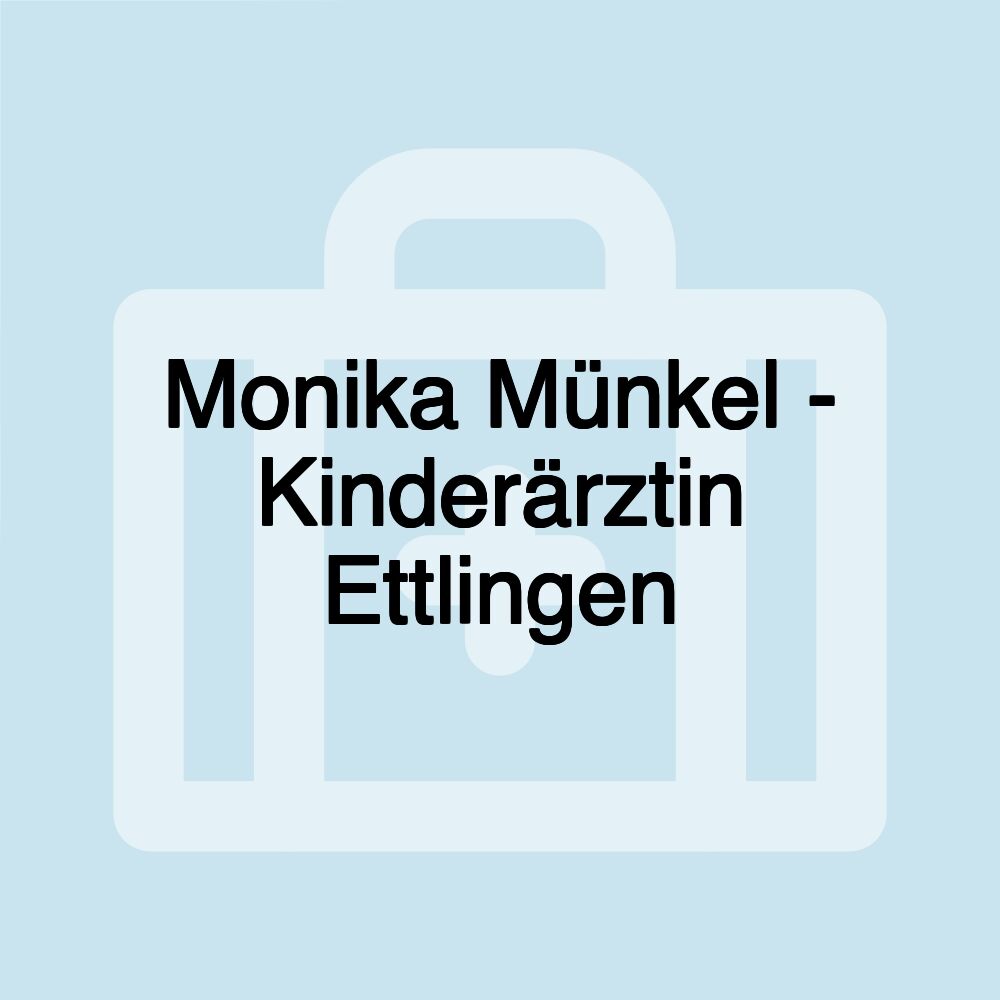 Monika Münkel - Kinderärztin Ettlingen