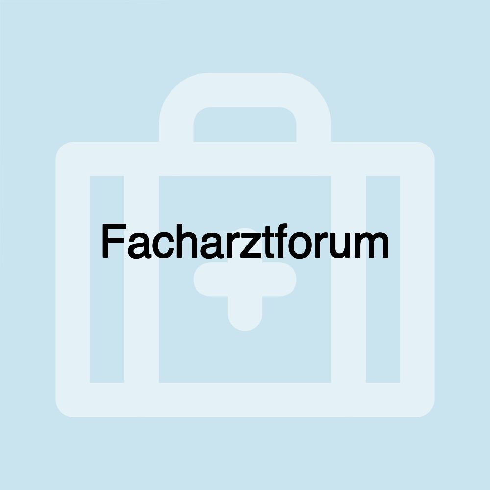 Facharztforum