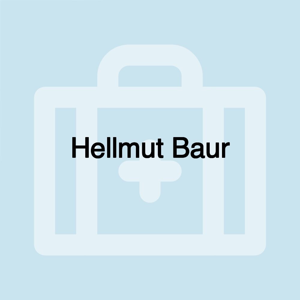 Hellmut Baur