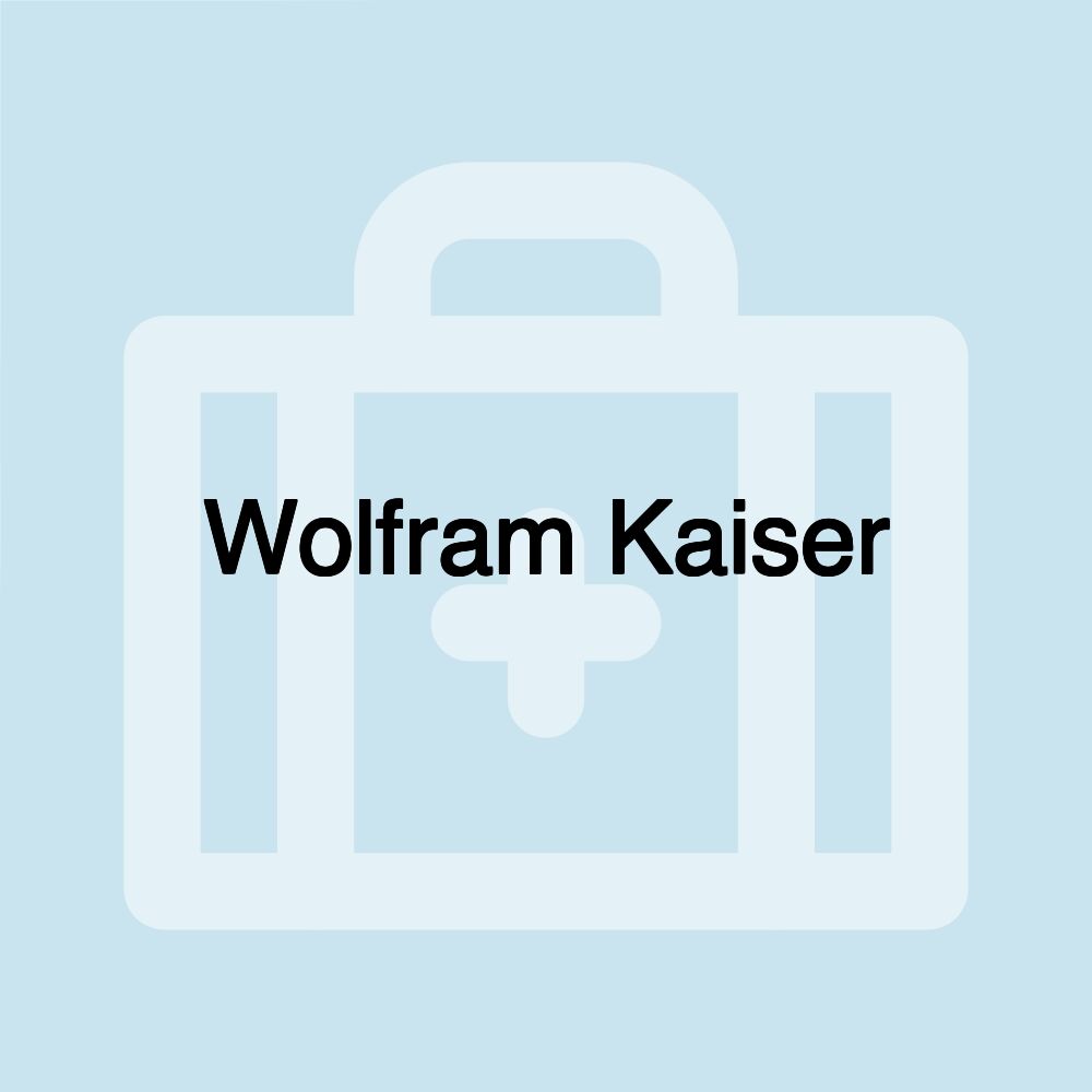 Wolfram Kaiser