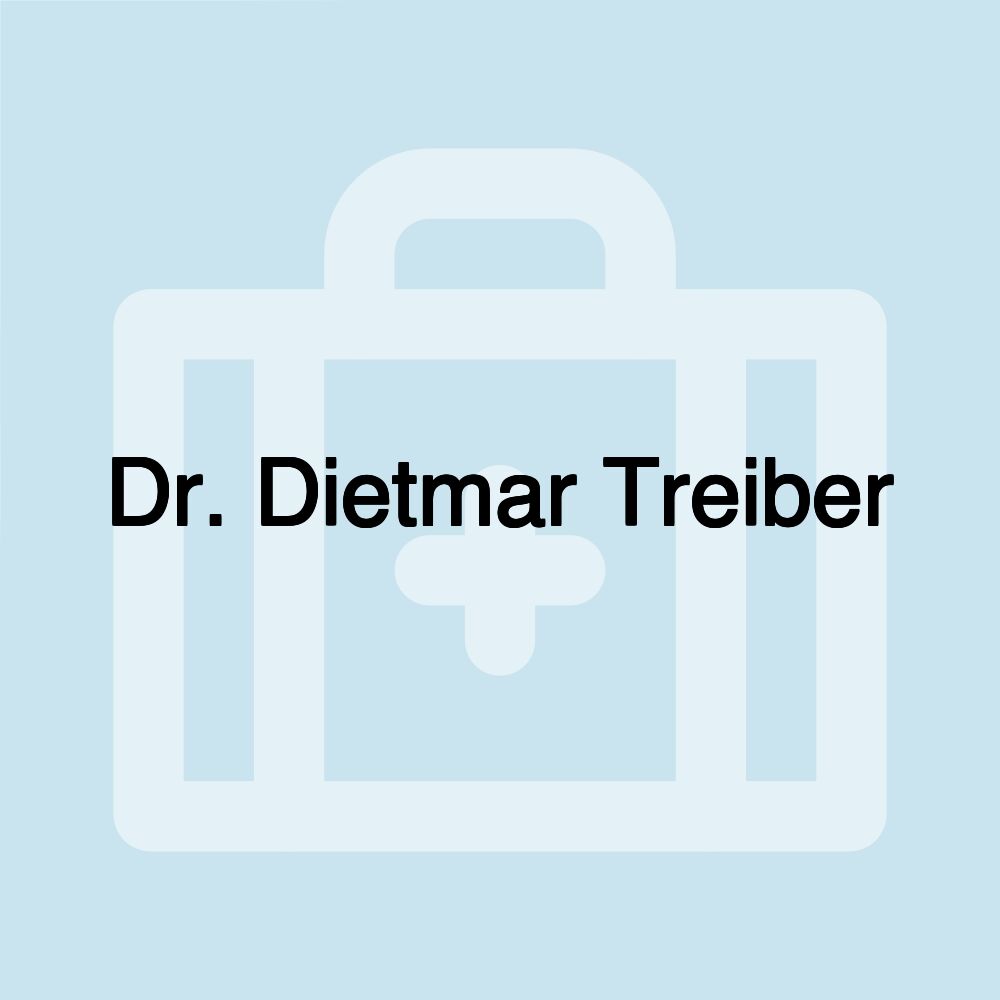 Dr. Dietmar Treiber