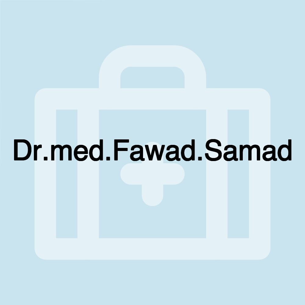 Dr.med.Fawad.Samad