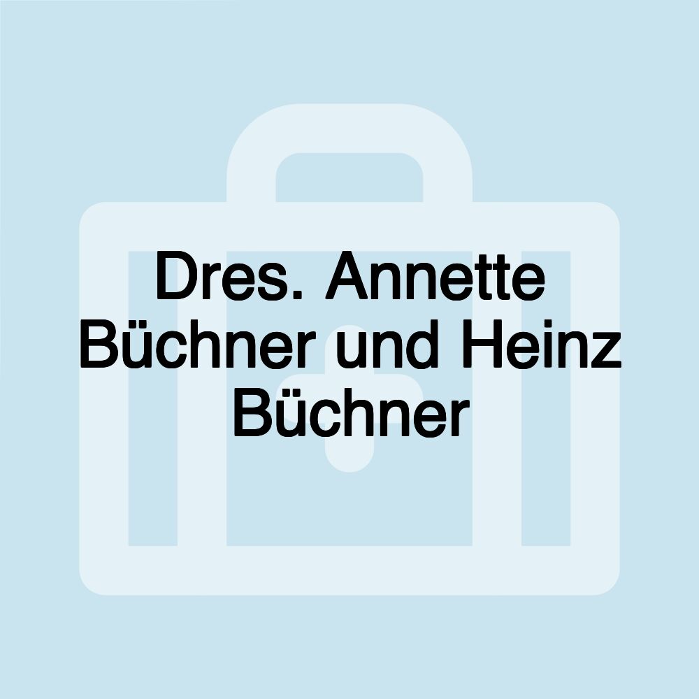 Dres. Annette Büchner und Heinz Büchner