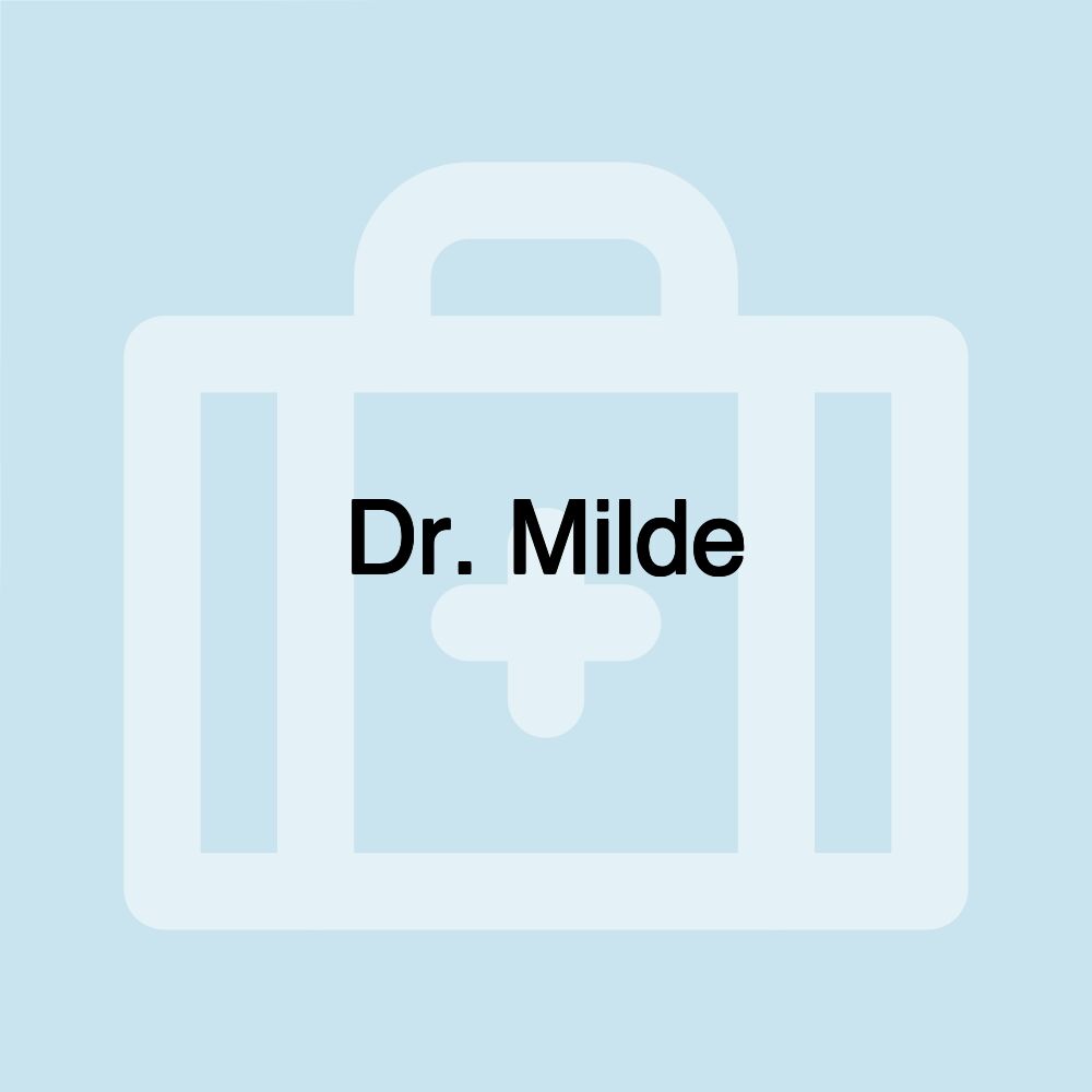 Dr. Milde