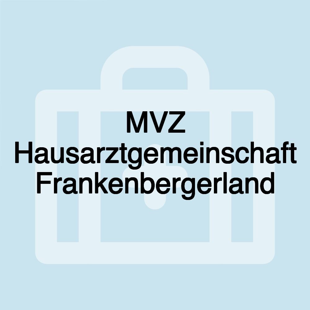 MVZ Hausarztgemeinschaft Frankenbergerland