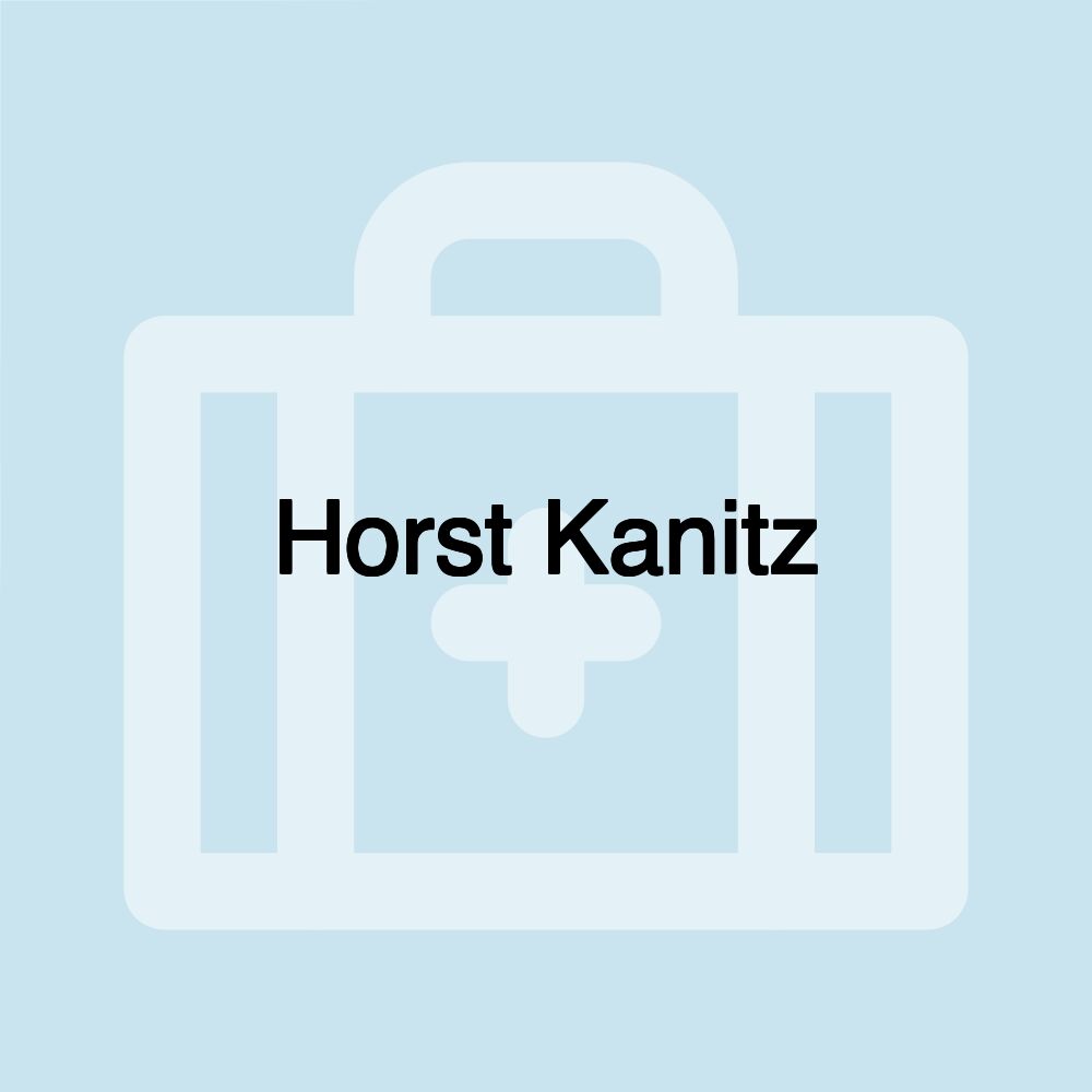 Horst Kanitz