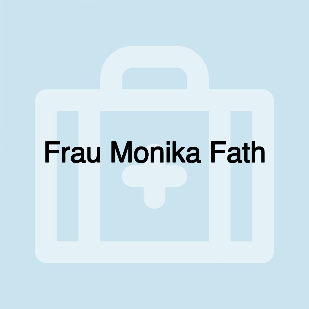 Frau Monika Fath