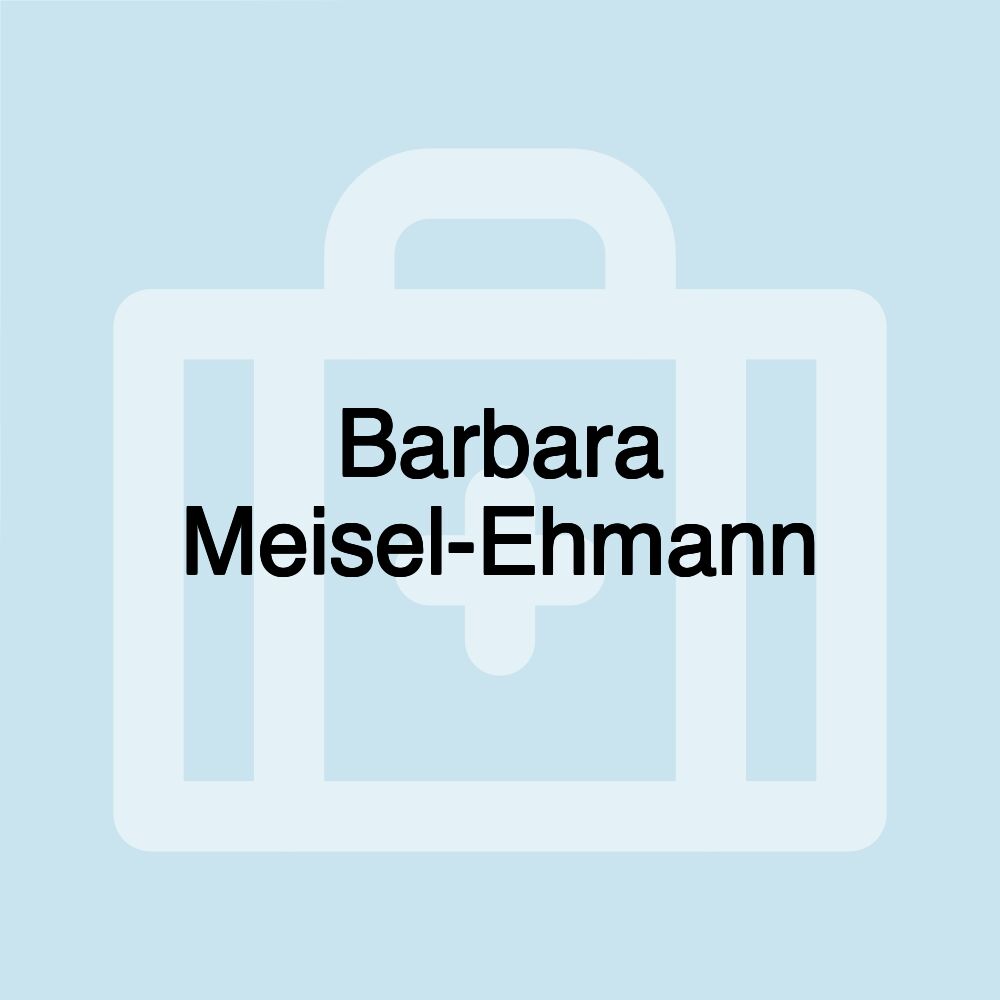 Barbara Meisel-Ehmann