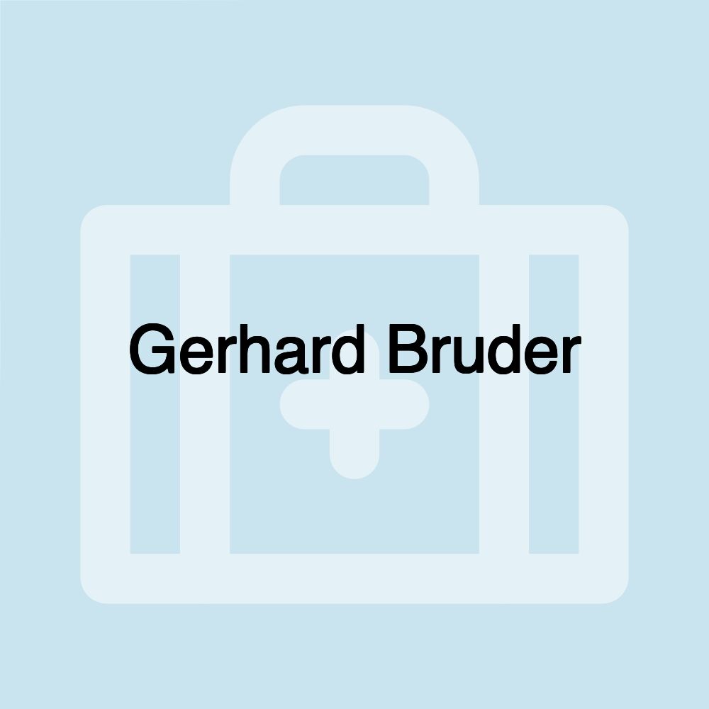 Gerhard Bruder