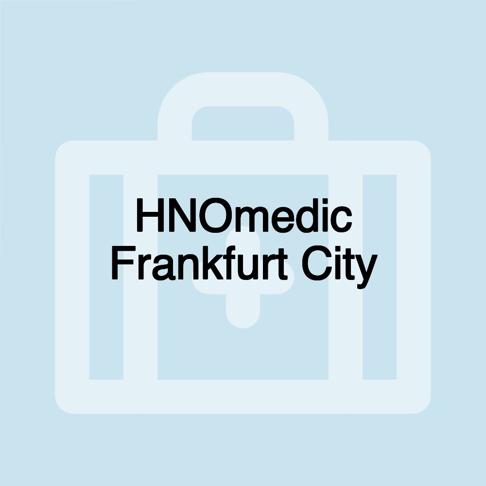 HNOmedic Frankfurt City