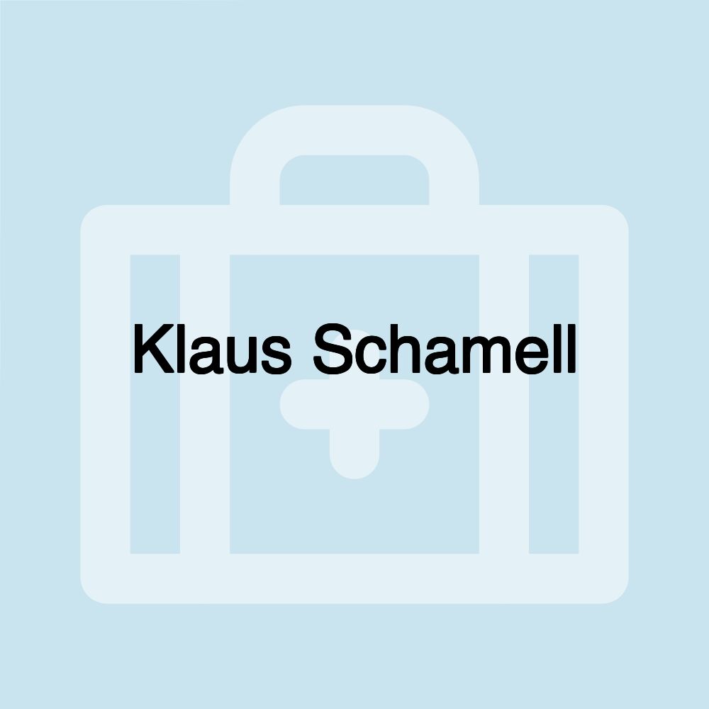 Klaus Schamell