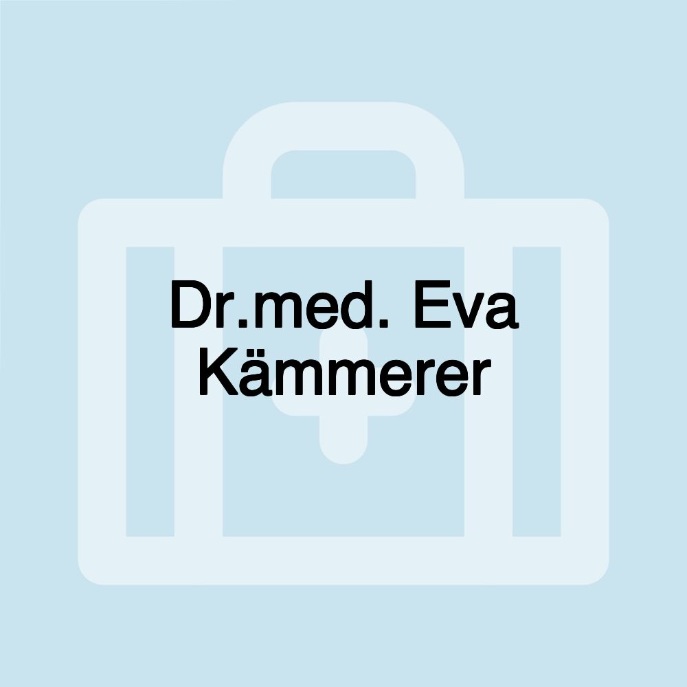 Dr.med. Eva Kämmerer