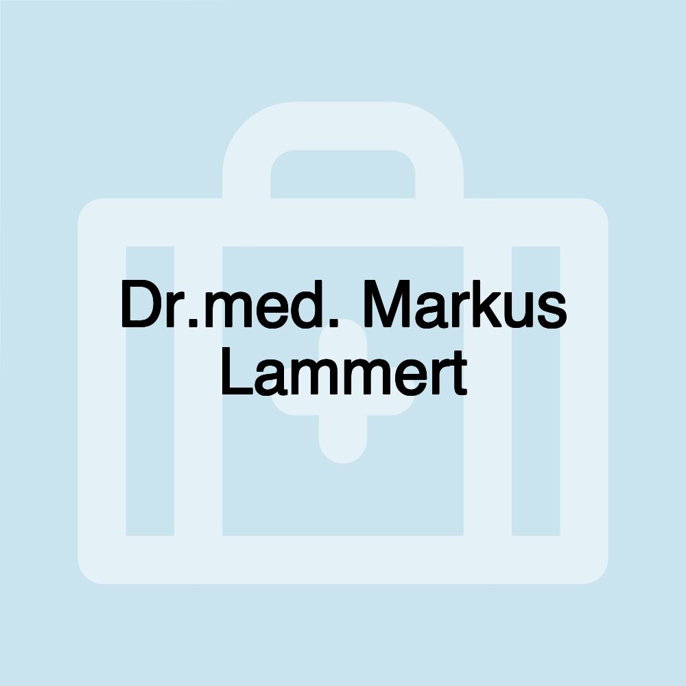 Dr.med. Markus Lammert