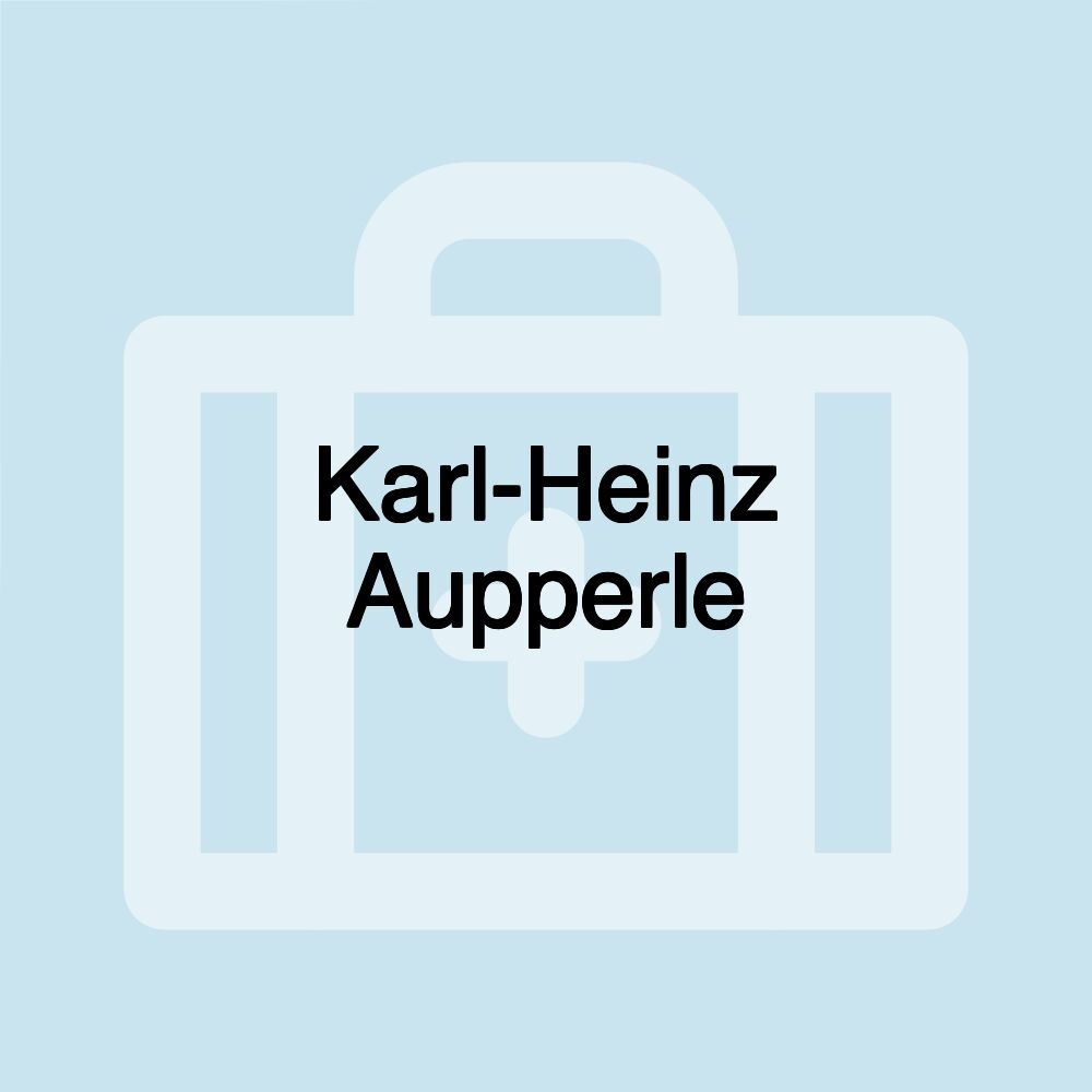 Karl-Heinz Aupperle