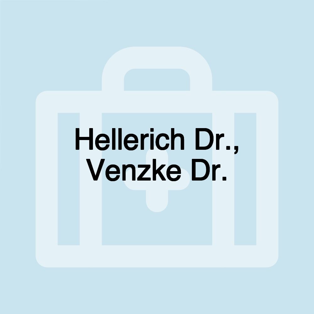 Hellerich Dr., Venzke Dr.