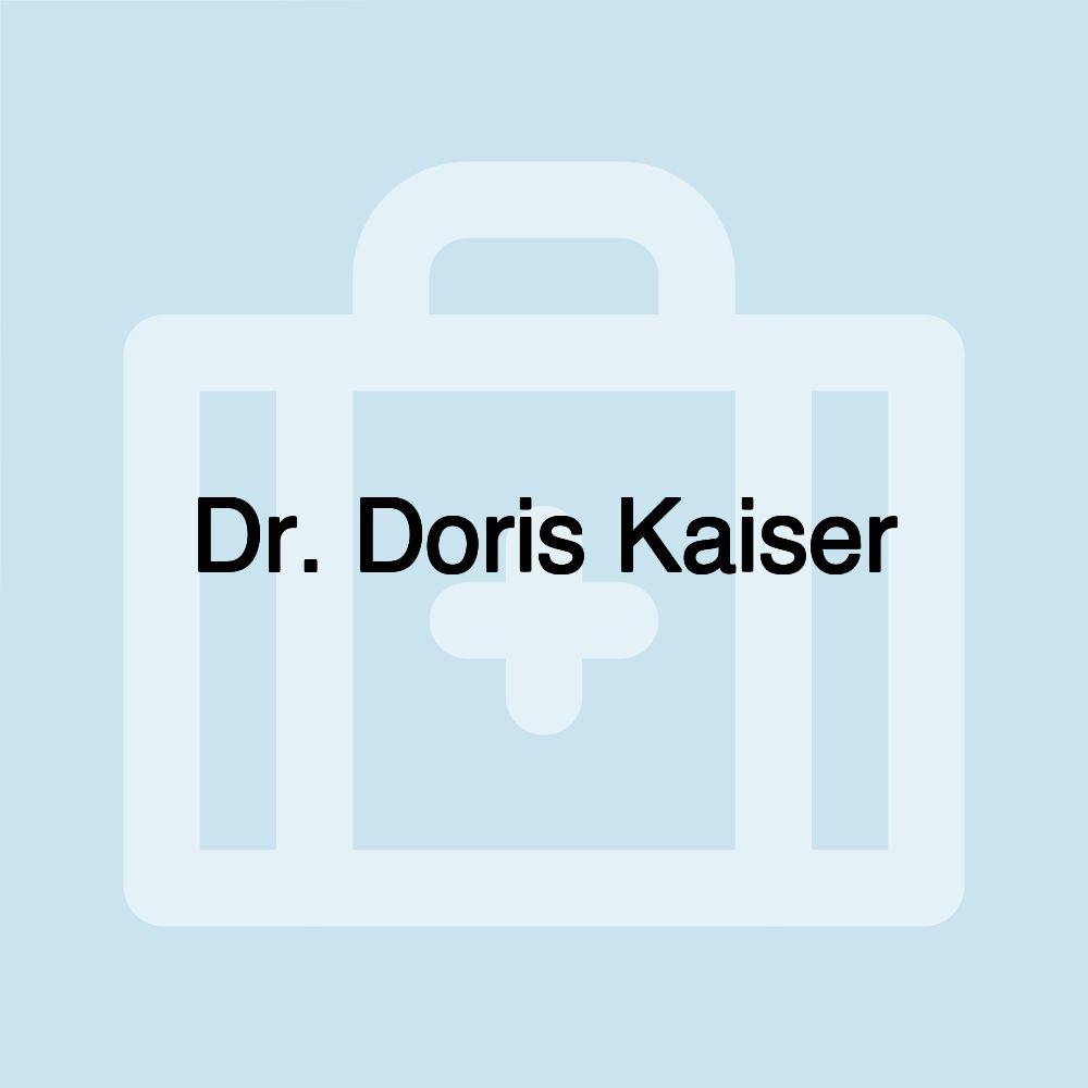 Dr. Doris Kaiser