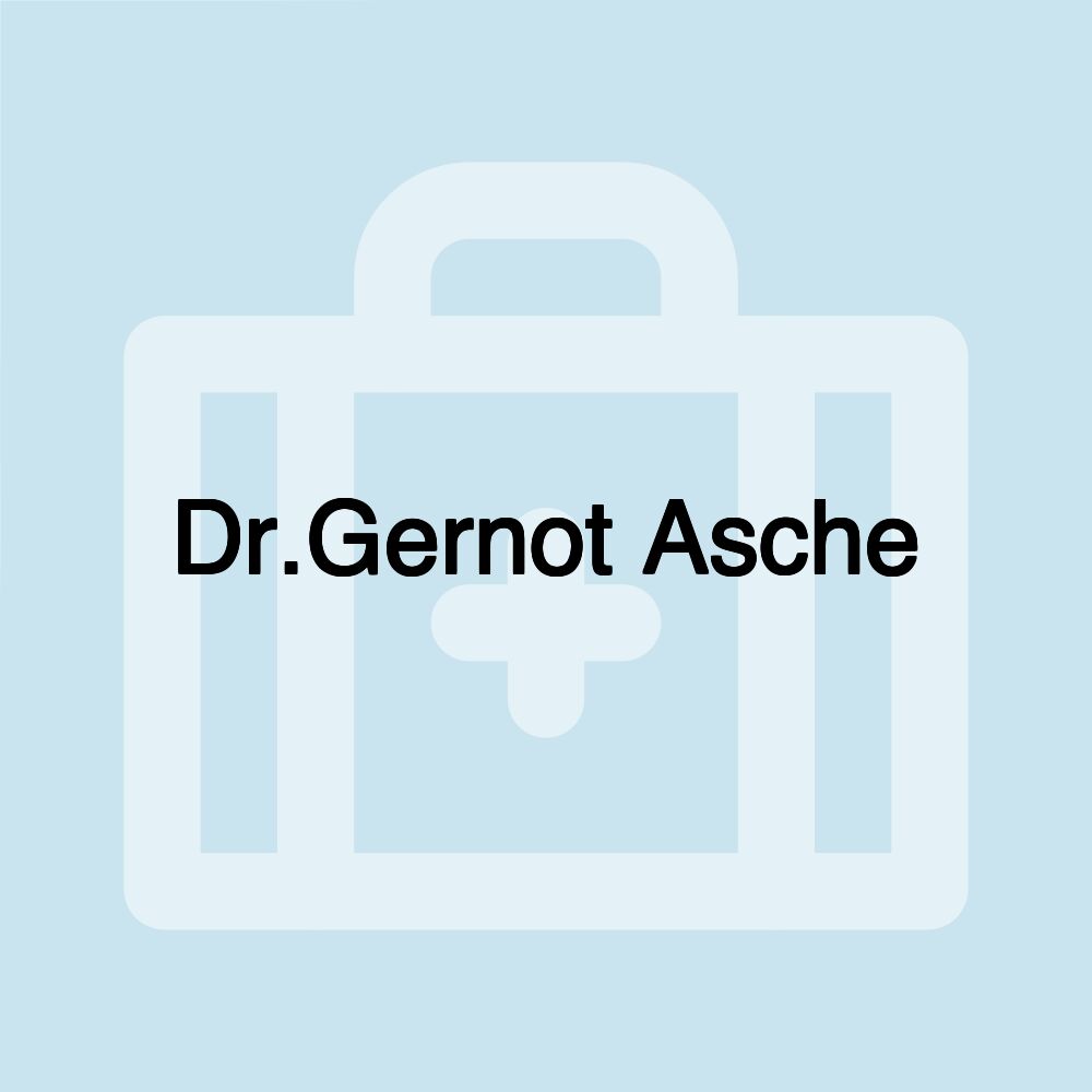 Dr.Gernot Asche