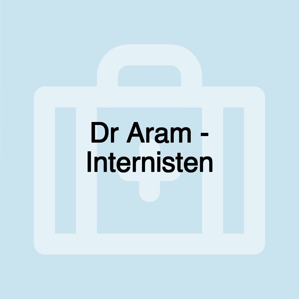 Dr Aram - Internisten