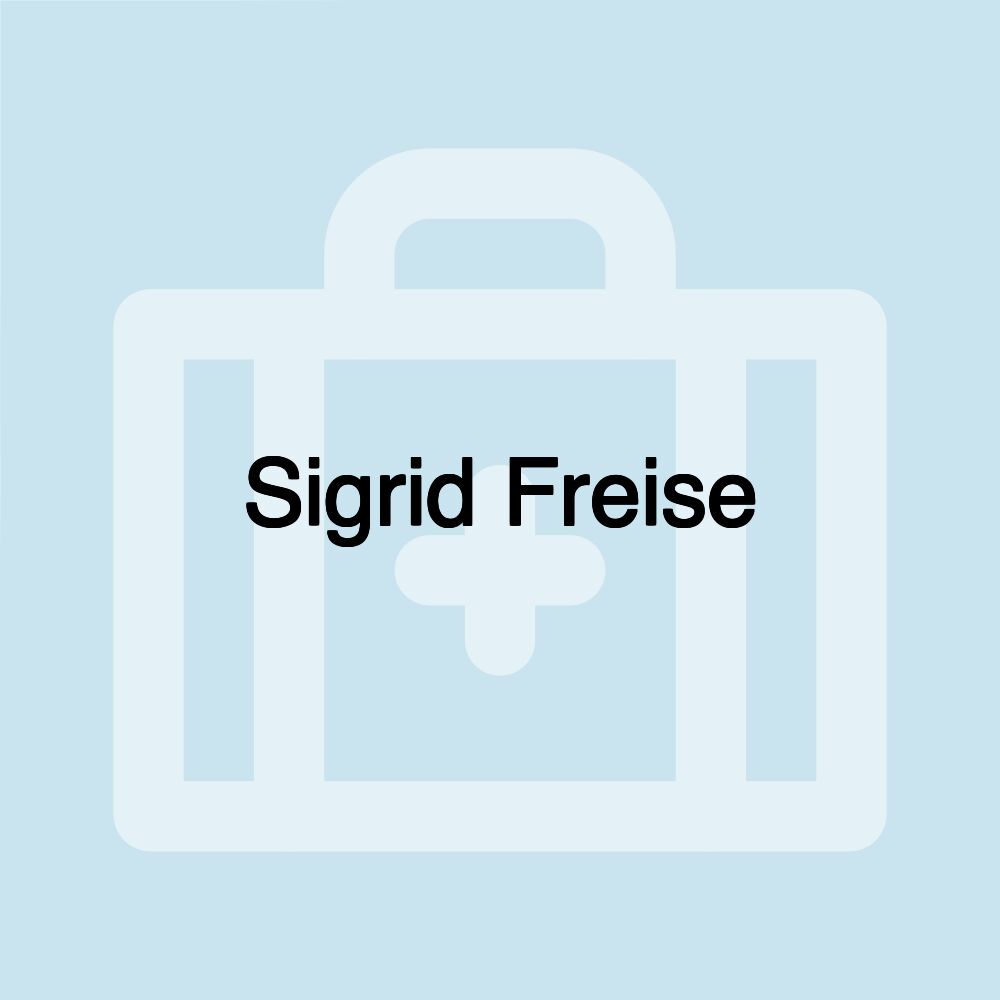 Sigrid Freise