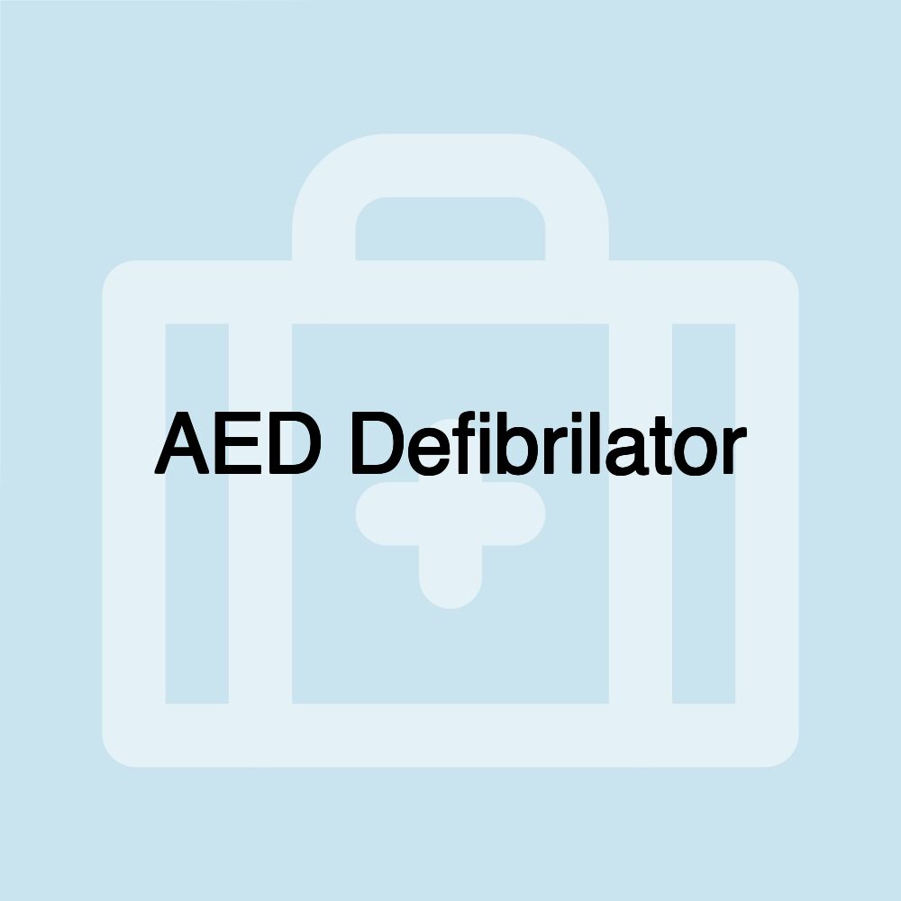 AED Defibrilator