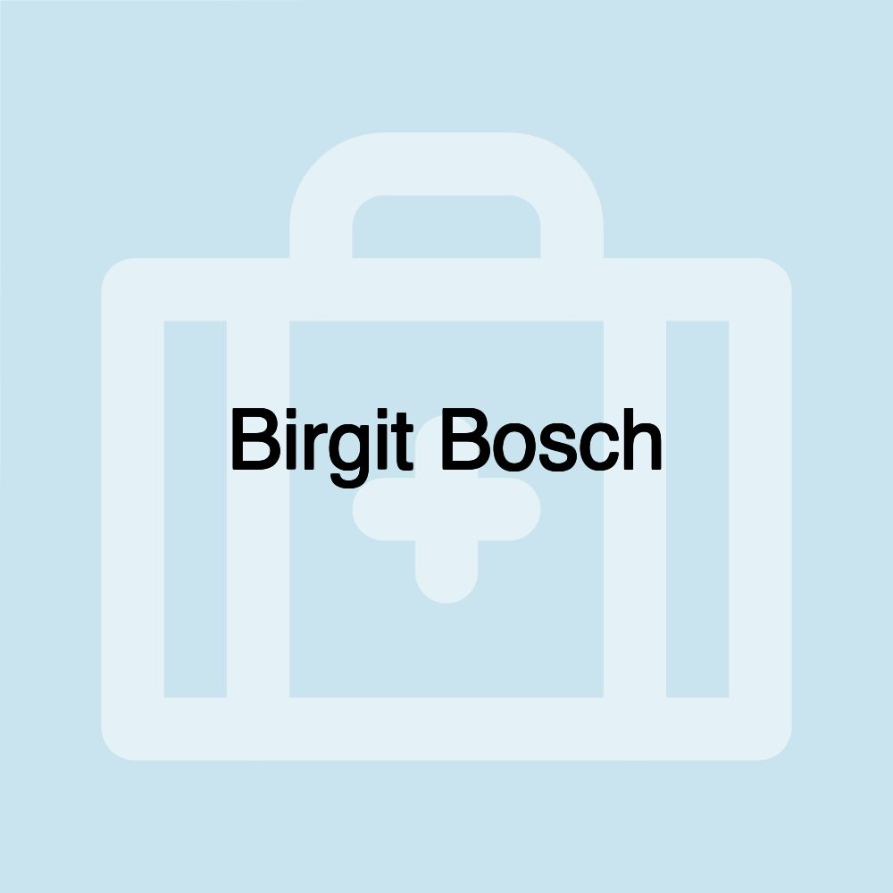 Birgit Bosch