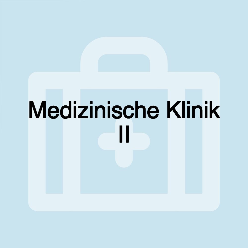 Medizinische Klinik II