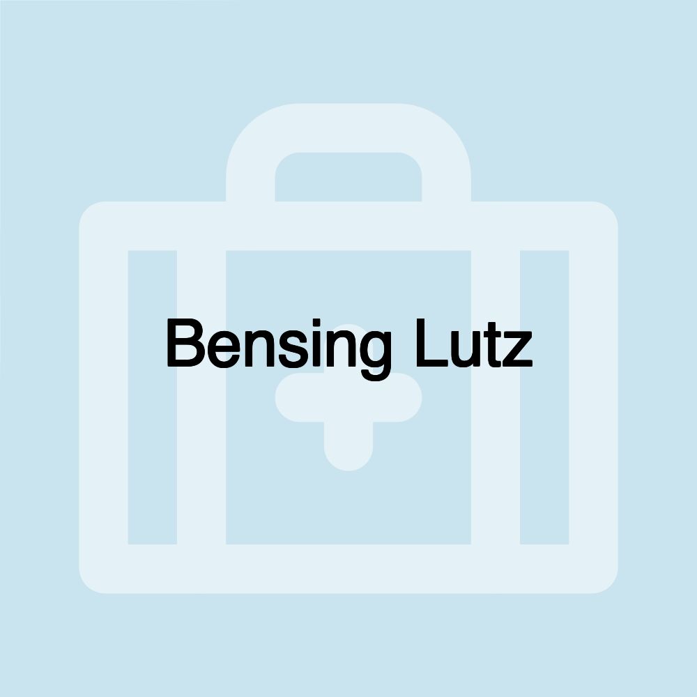 Bensing Lutz