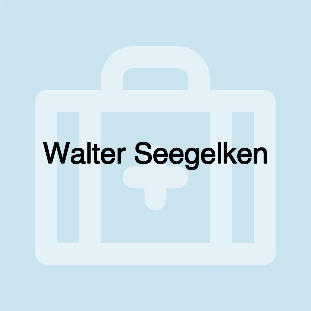 Walter Seegelken