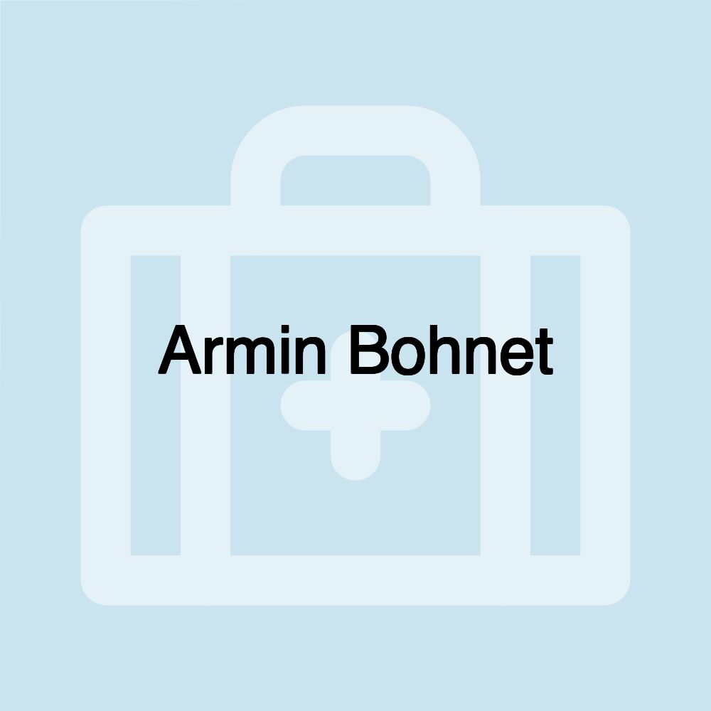 Armin Bohnet