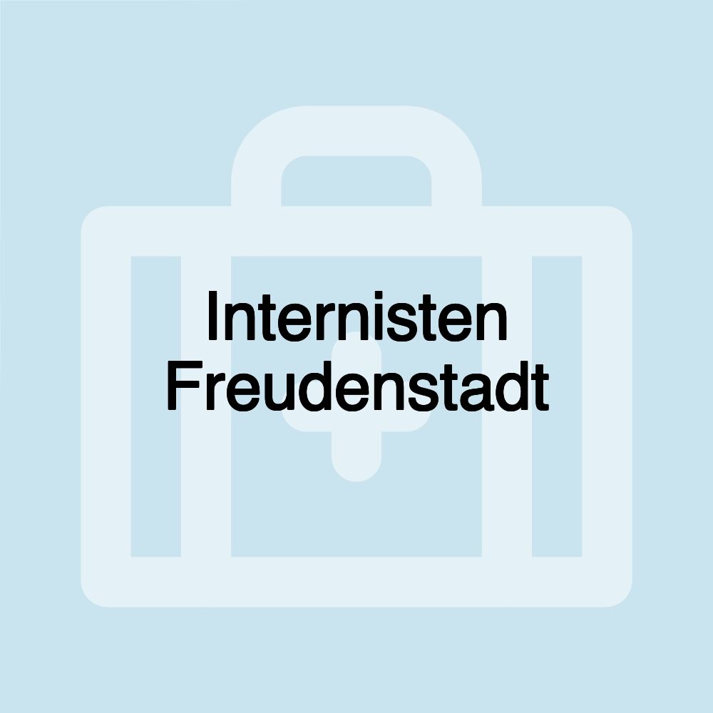 Internisten Freudenstadt