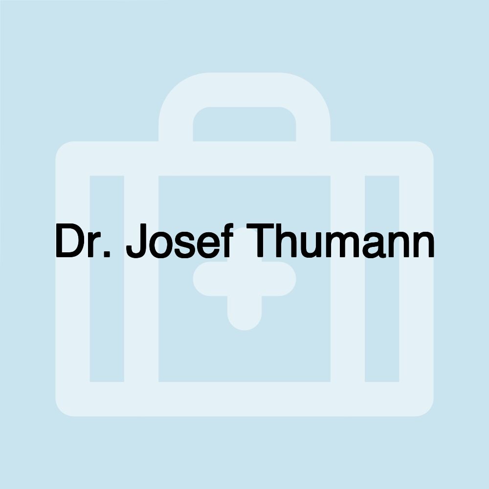 Dr. Josef Thumann