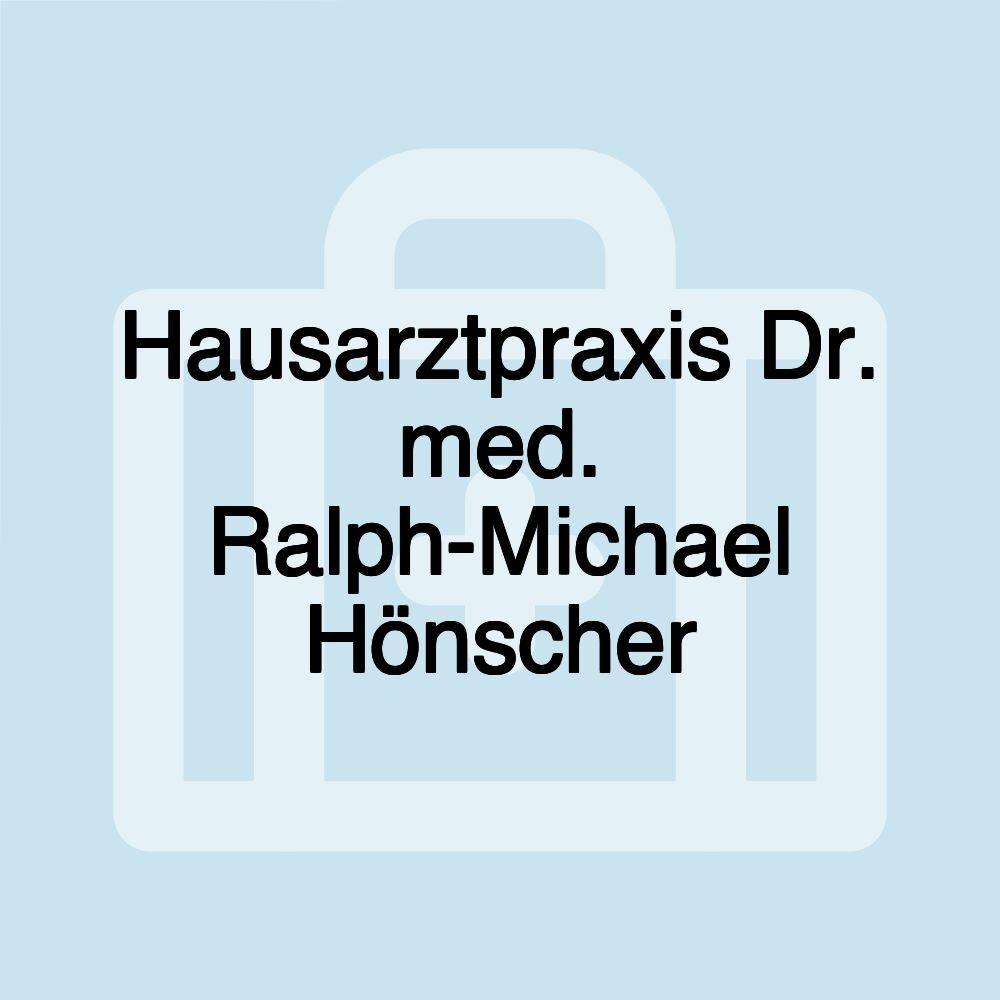 Hausarztpraxis Dr. med. Ralph-Michael Hönscher