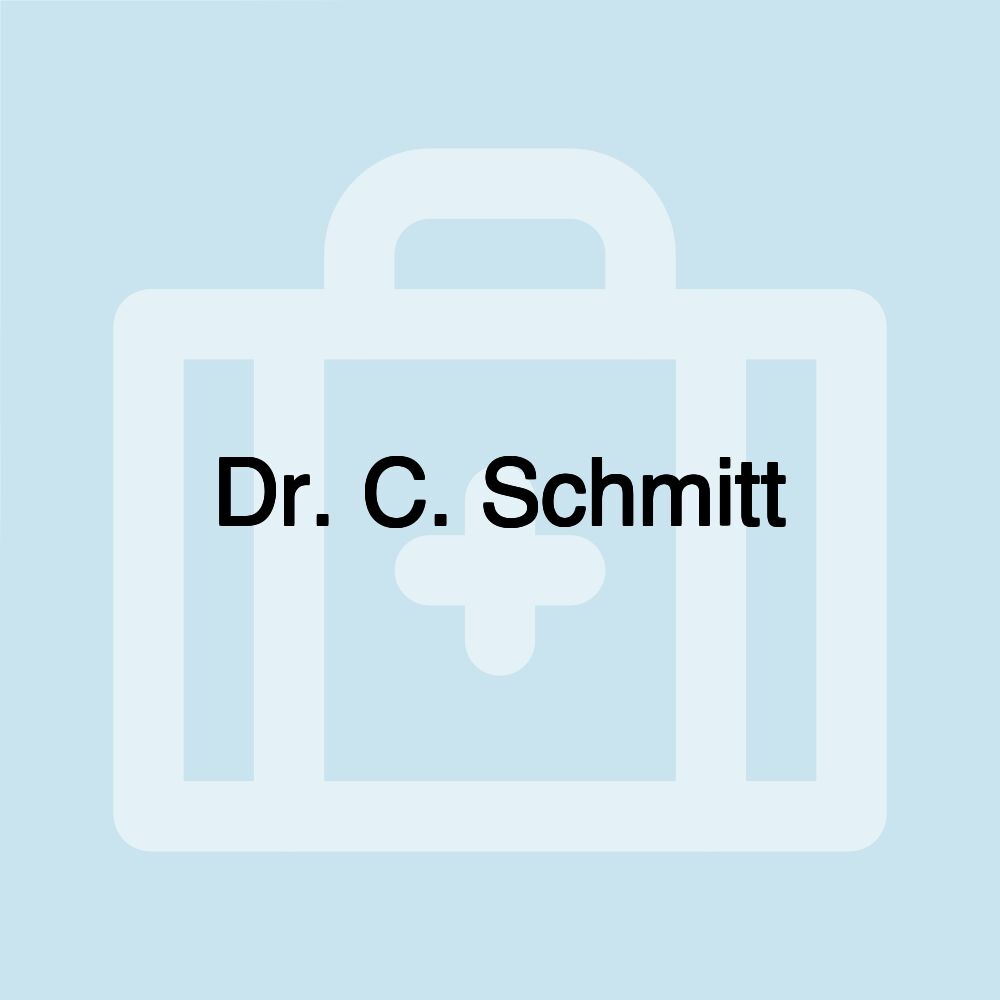 Dr. C. Schmitt