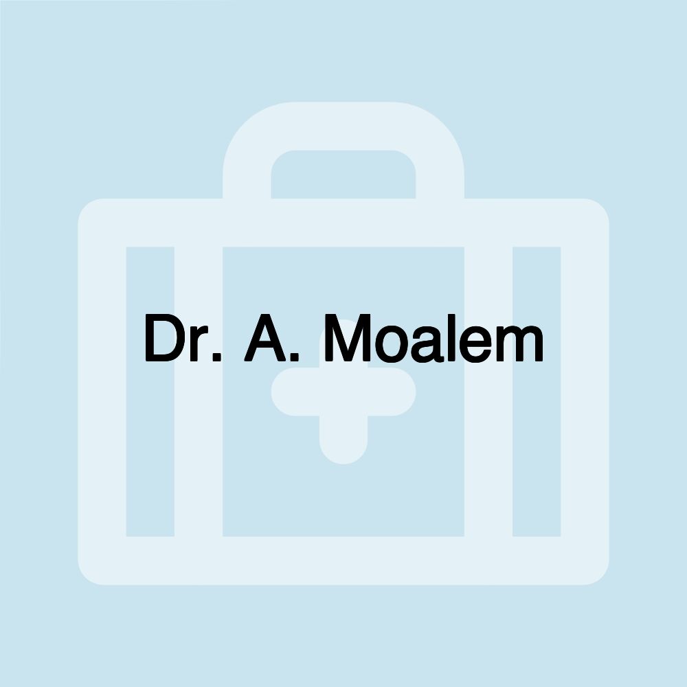 Dr. A. Moalem