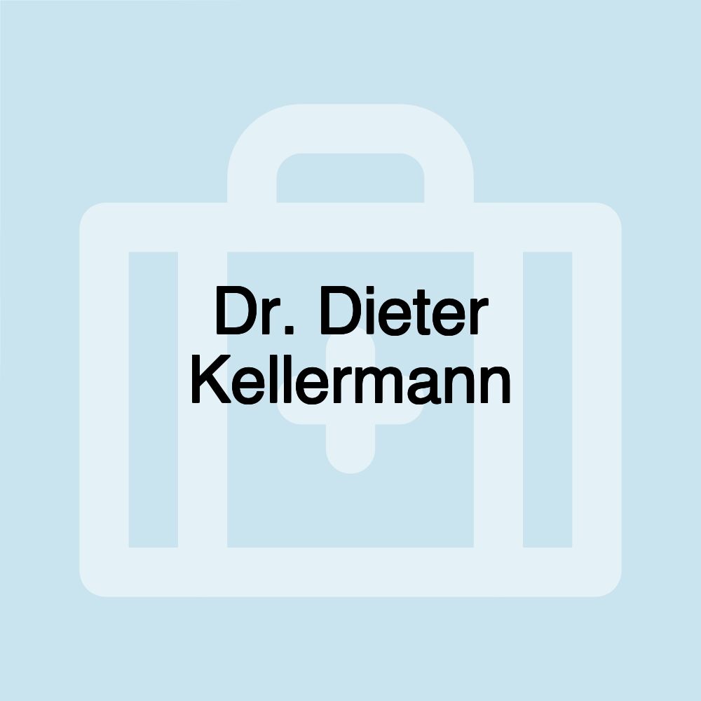 Dr. Dieter Kellermann