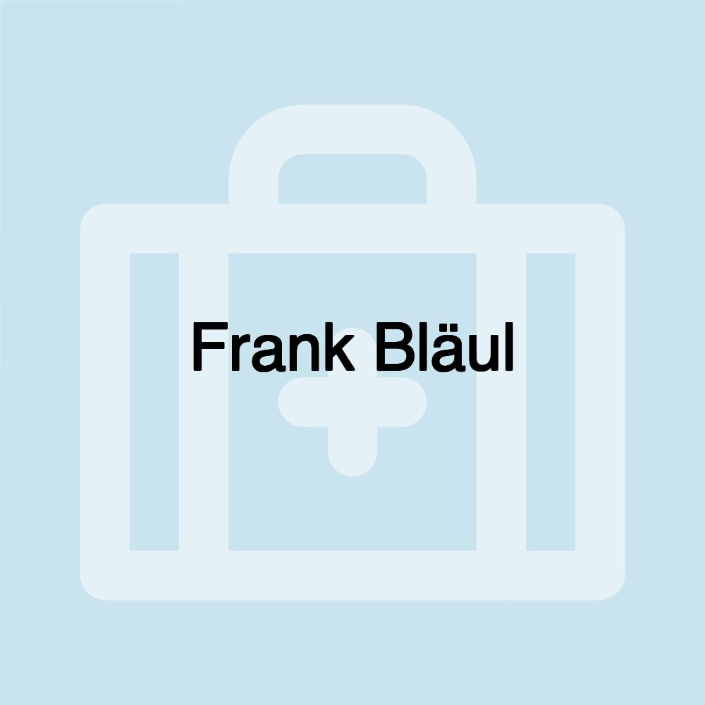 Frank Bläul