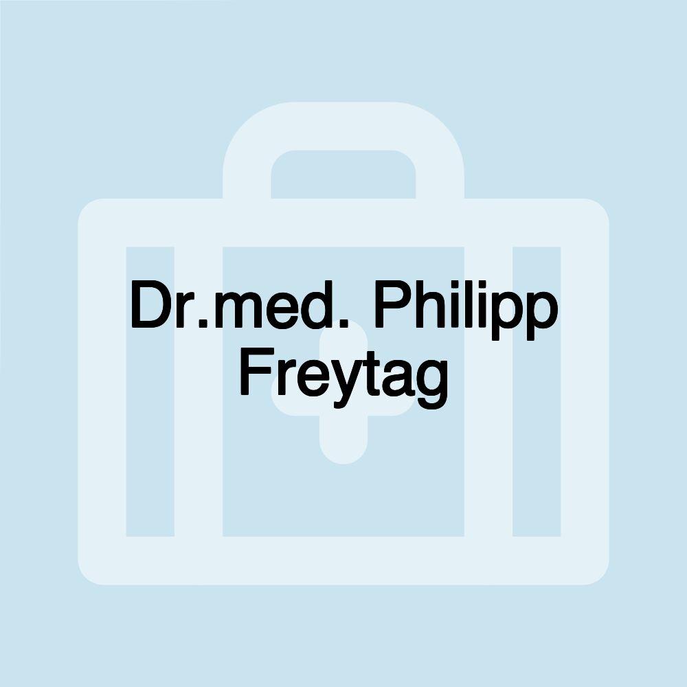 Dr.med. Philipp Freytag