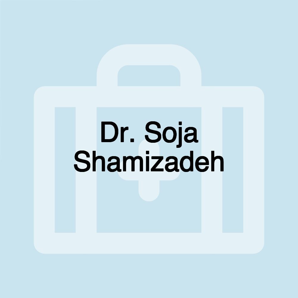 Dr. Soja Shamizadeh