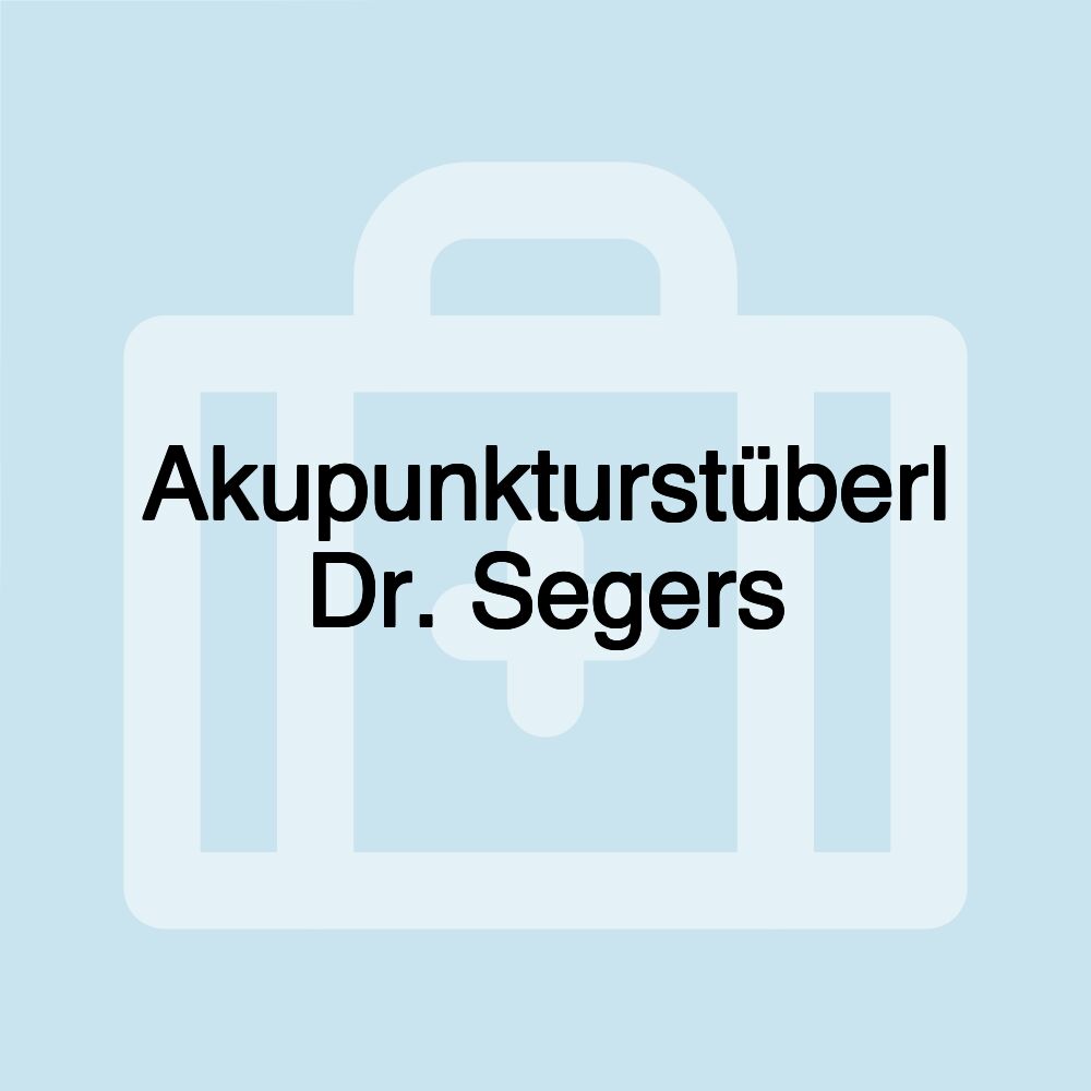 Akupunkturstüberl Dr. Segers