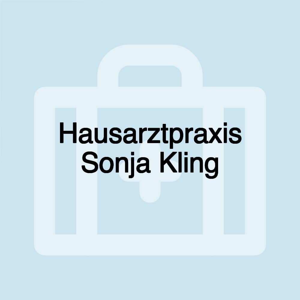 Hausarztpraxis Sonja Kling