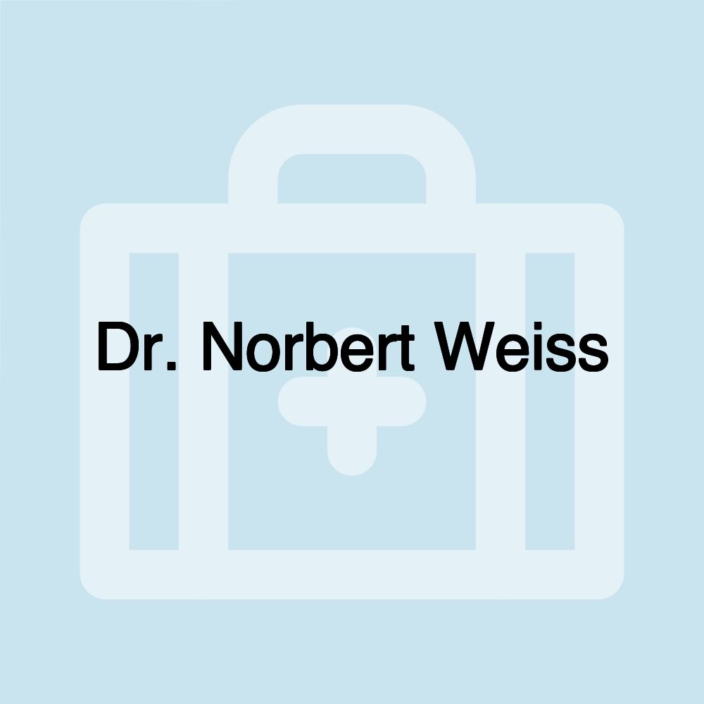 Dr. Norbert Weiss