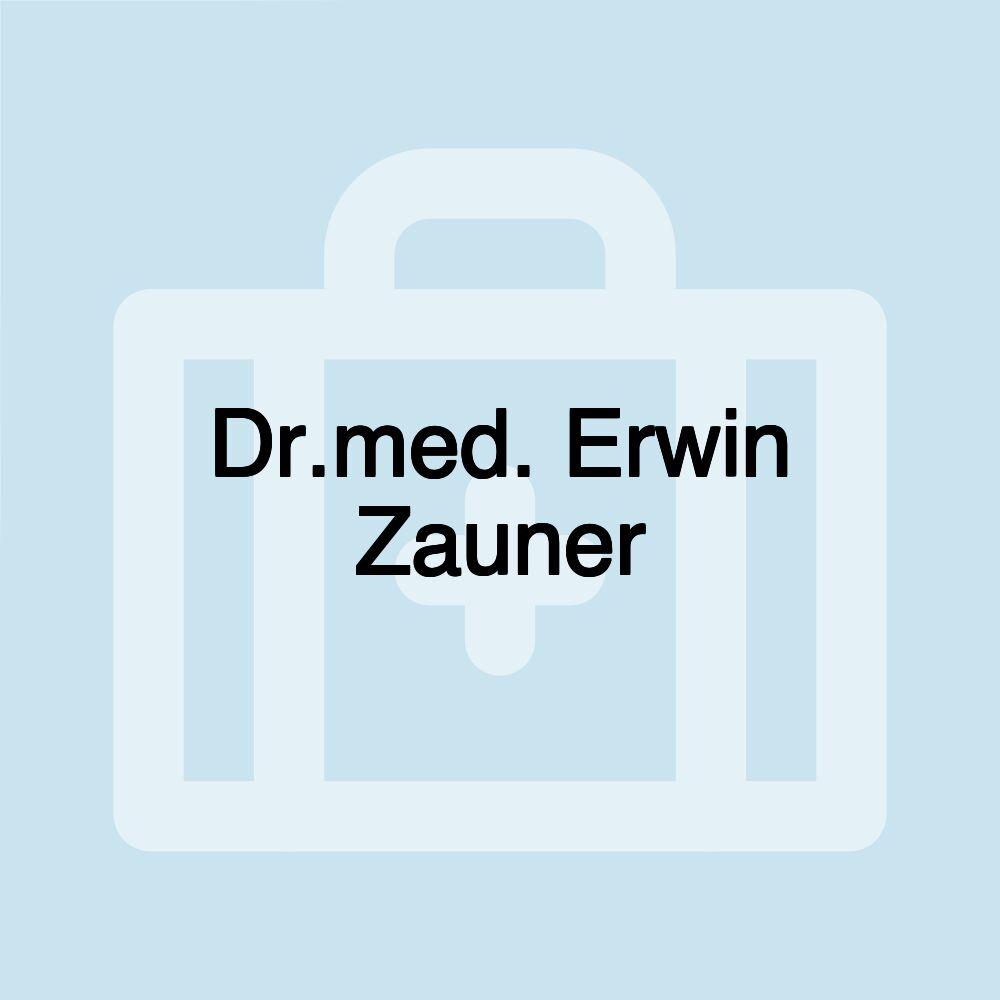 Dr.med. Erwin Zauner